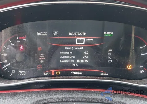 2014 Dodge Dart Aero z USA, uszkodzony, nr VIN 1C3CDFDH2ED851631